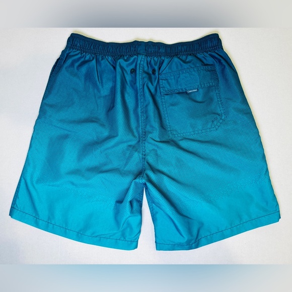 Calvin Klein CK Men’s Swimwear Beach Shorts/Trunks Blue Atlantic Us Size M - Picture 2 of 15
